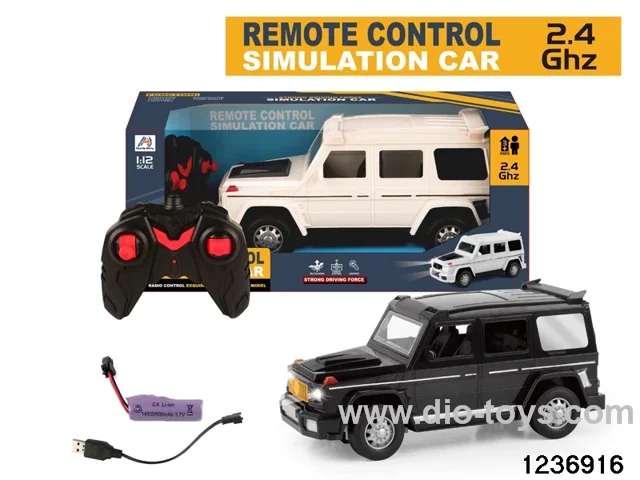 1:12 2.4G 4 ch rc car with light，include battery