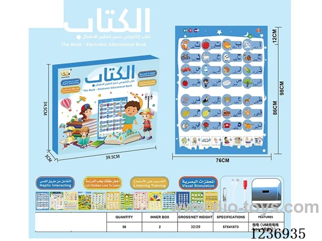 Arabic e-books included battery
