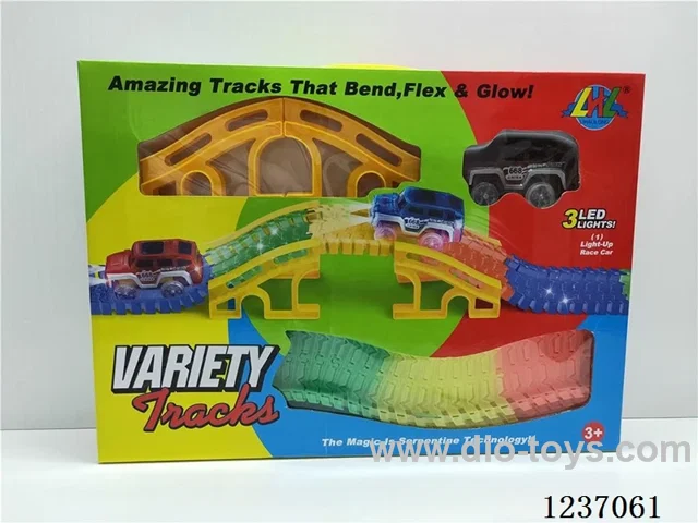 Glow-in-the-Dark Track 168PCS not included battery