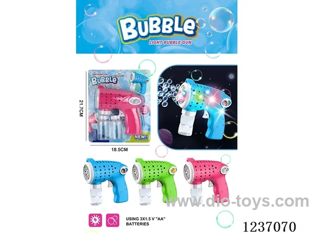 bubble gun (10 holes) 3*AA not included battery