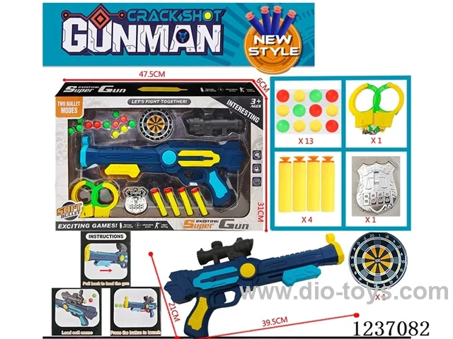 Dual-use soft bullet Space Gun