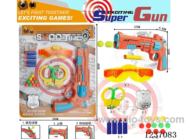 Dual-use Revolver soft bullet gun
