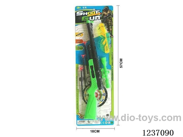 soft bullet gun + glasses (2 colours)