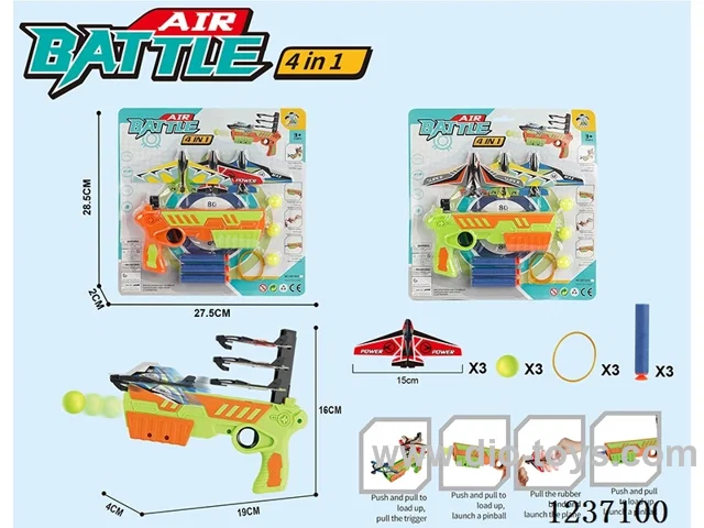4 in 1 Catapult Plane Gun