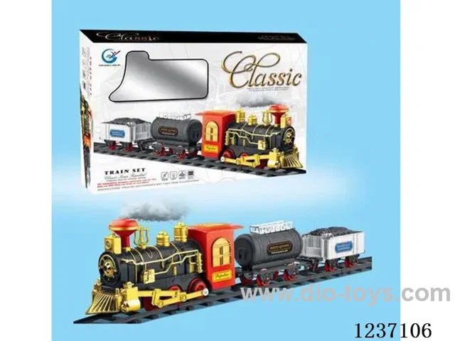 3 Section B/O Railcar with spray included battery