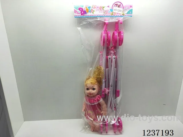 12 inch doll with big trolley / IC included battery