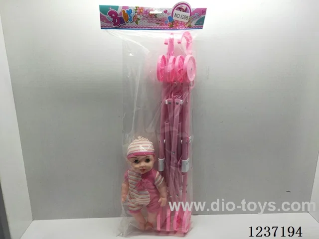 12 inch doll with big trolley / IC included battery