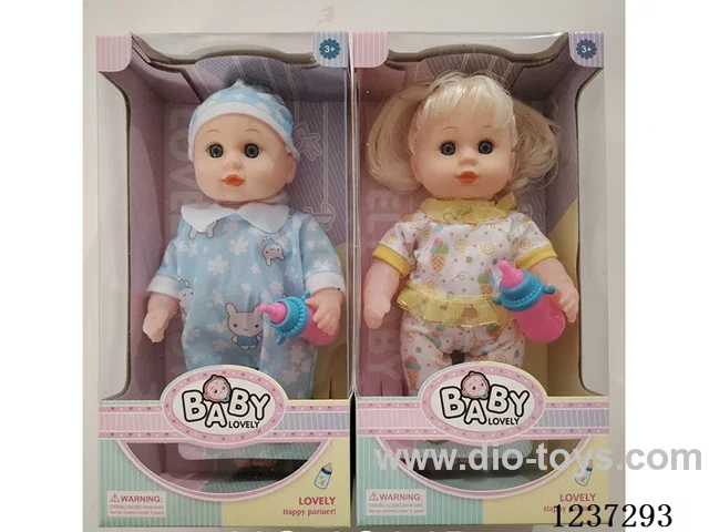 12 inch empty body doll with 4 IC two mixed included battery