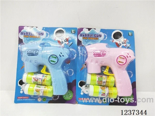 Inertial Self-priming Bubble Gun with light(2 Bottles of Water) Included battery