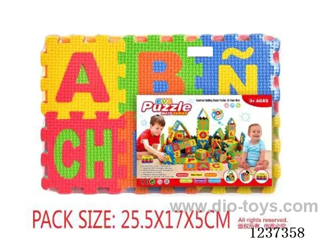 EVA Spanish and Numeric Jigsaw Puzzle 36pcs