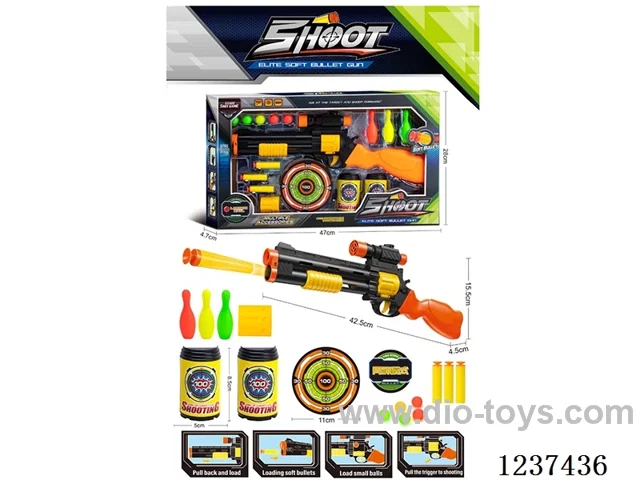 EVA soft bullet ping-pong gun set