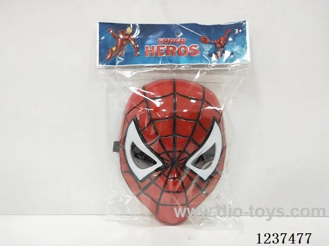 Spider-Man Mask with light Red and Black Mixed (Included Battery)