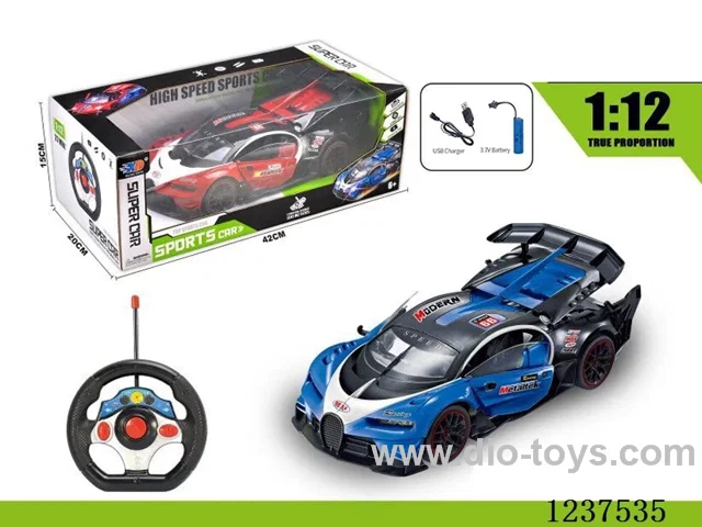 1:12 RC Bugatti Racing Car 2 colors mixed included battery