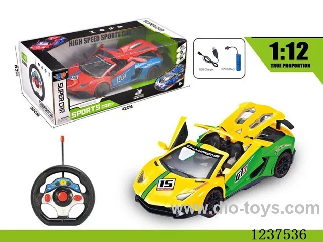 1:12 RC Lamborghini 2 colors mixed included battery