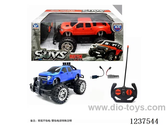 (included battery) 1:18 4ch off-road RC vehicle with light included battery