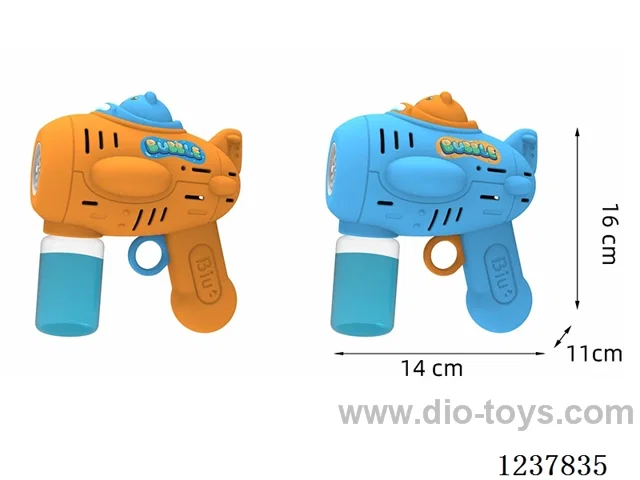 Automatic bubble gun with light not included battery
