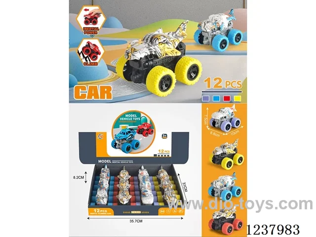 12PCS 4WD inertia car