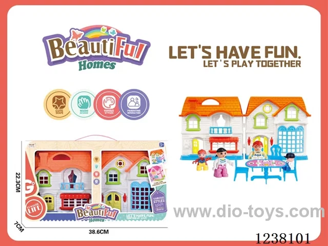 building block villa set