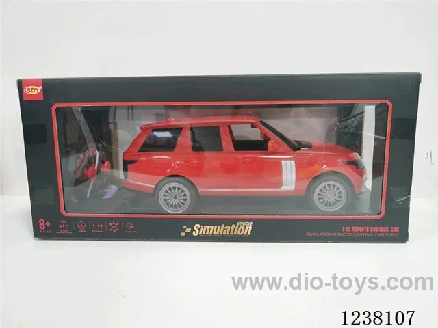 1:12 Land Rover with Lights (red and black) not included battery