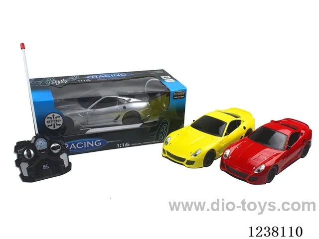1:16 4ch RC Car with Lights Included Battery 3 colors