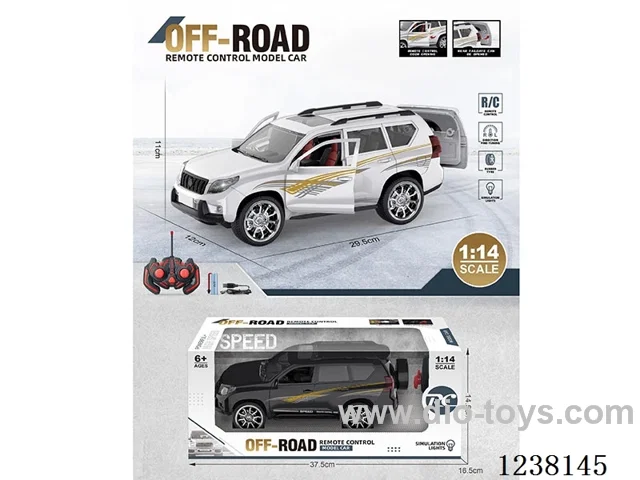 5ch 1:14 RC car with lights (included battery) (GCC)