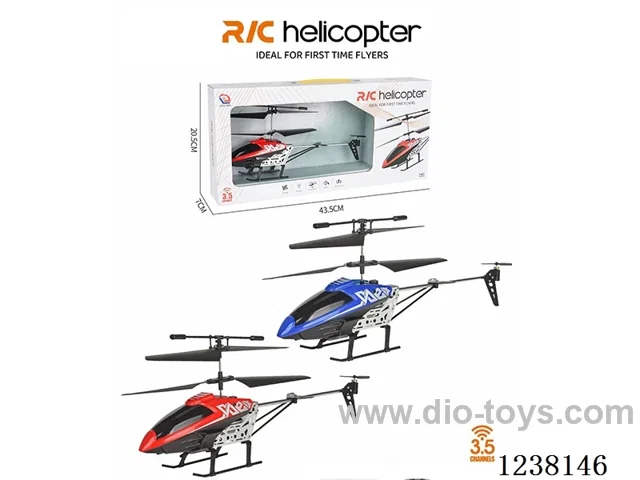 3.5ch alloy RC airplane included battery