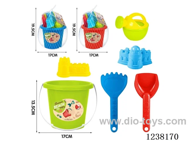 Beach Bucket Set 6pcs