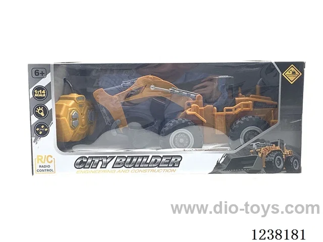 4ch RC engineering car (excavator) with lights Included battery