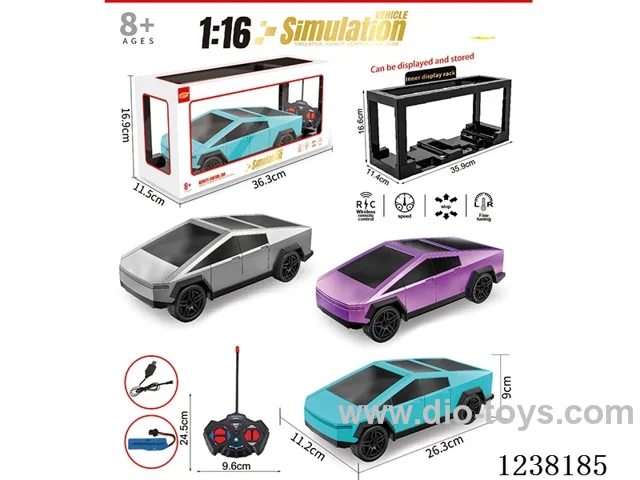 1:16 4ch RC Tesla Included battery 3.7V
