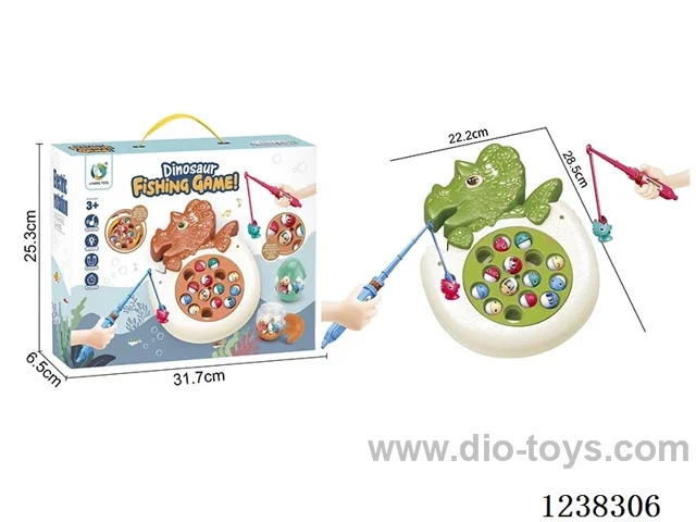 B/O fishing toys with music not included battery
