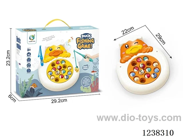 B/O fishing toys with music not included battery