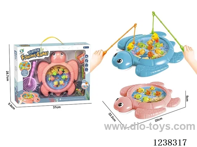 B/O fishing toys with music not included battery