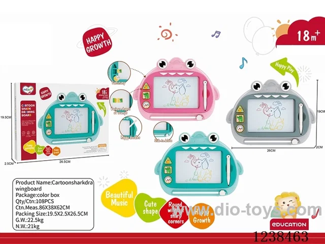 Color magnetic drawing board
