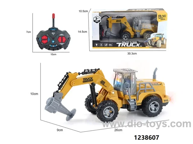 1：30 4CH RC Truck toy in window box
