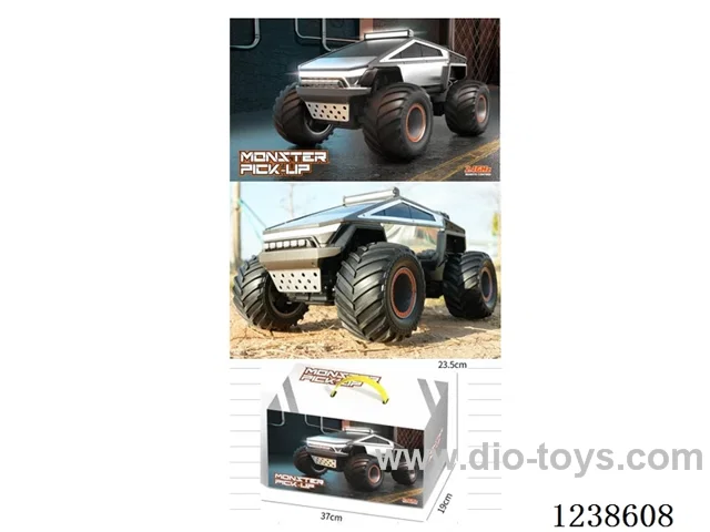 1：16 RC Cyberpunk monster truck in color box