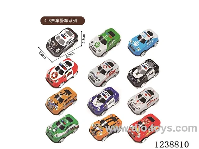 4.8CM pull back car set