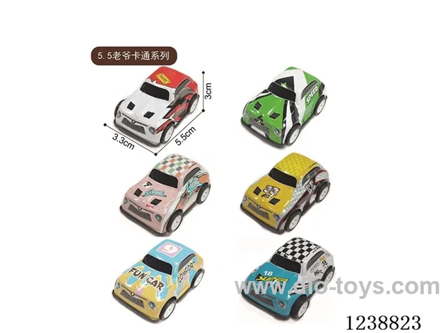 5.5CM pull back car set