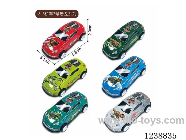 6.8CM pull back car set