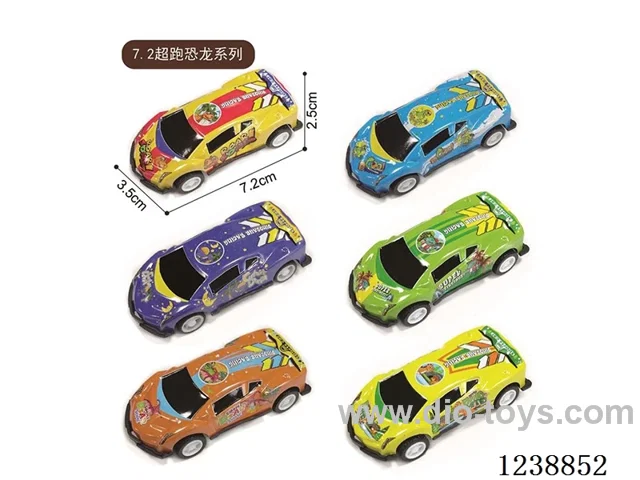 7.2CM pull back car set