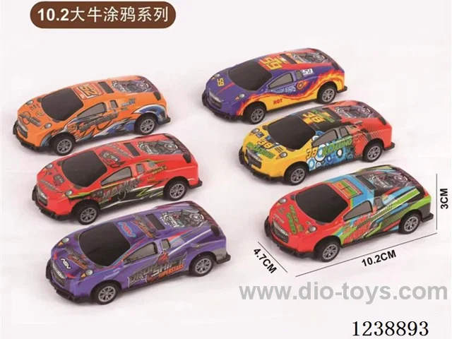 10.2CM pull back car set