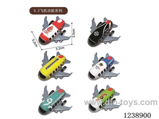 5.2CM pull back airplane set