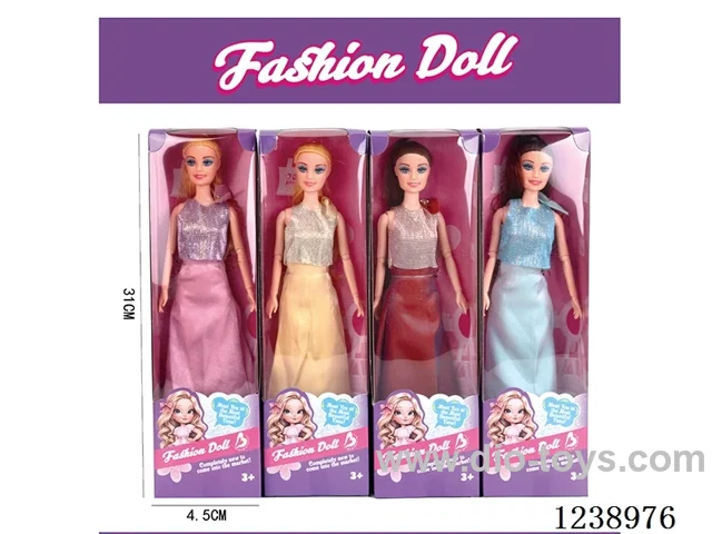 11.5 inch Barbie 4 styles mixed