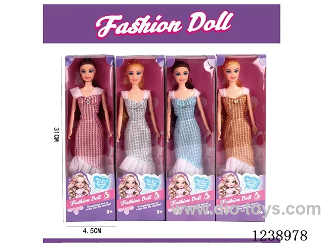 11.5 inch Barbie 4 styles mixed