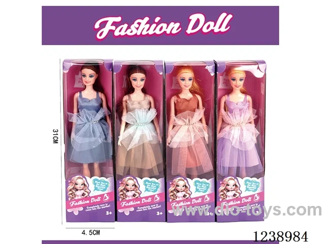 11.5 inch Barbie 4 styles mixed