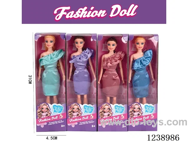 11.5 inch Barbie 4 styles mixed