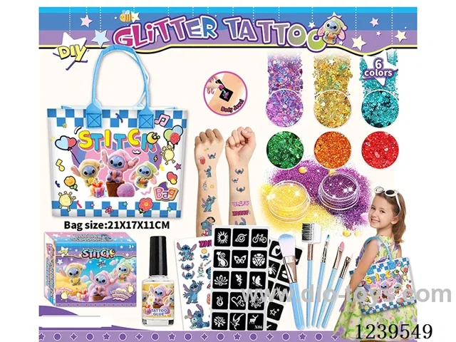 DIY Tote Bag with Tattoo Set