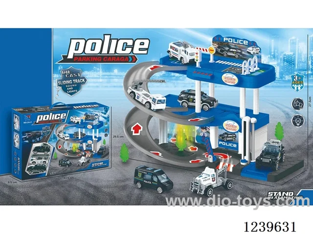 Alloy Police 3 Level Car Parking (GCC)
