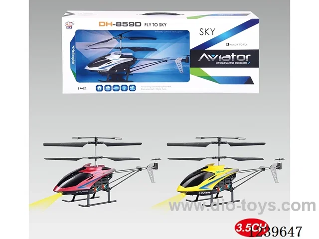 Infrared 3.5ch alloy RC aircraft included battery