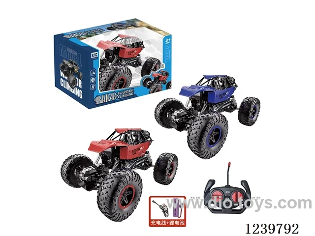 1:18 Alloy 2WD Crawler (27Mhz included battery)