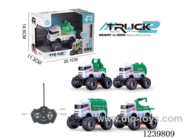 4ch with lights movable accessories eco car (27Mhz not included battery)